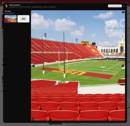 USC vs Ohio State 2 Tickets $500 each