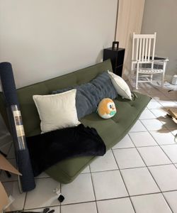 Green Futon Couch