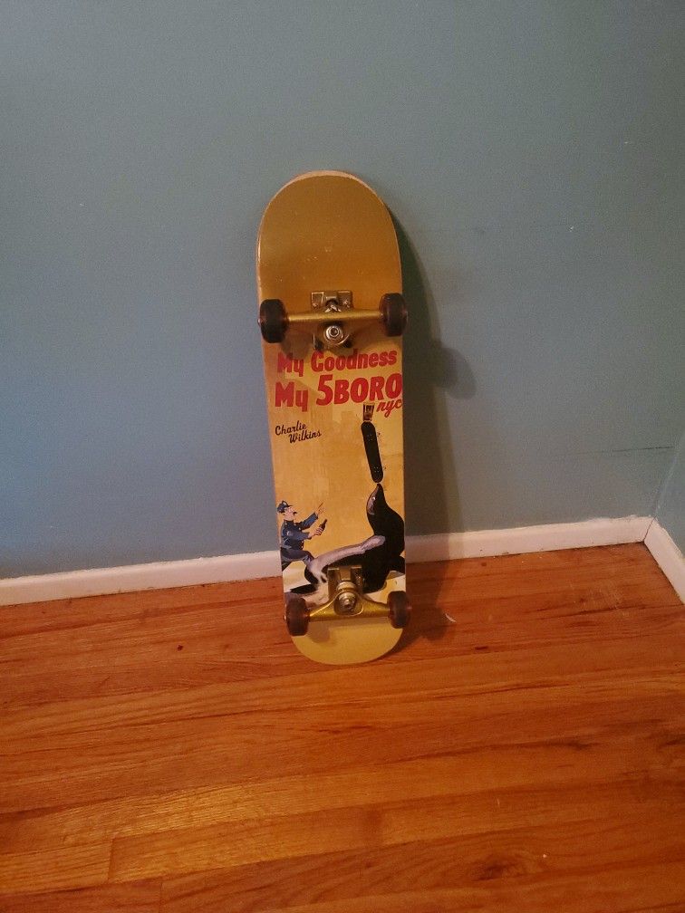 Charlie Wilkins 5 Boro NYC Skateboard