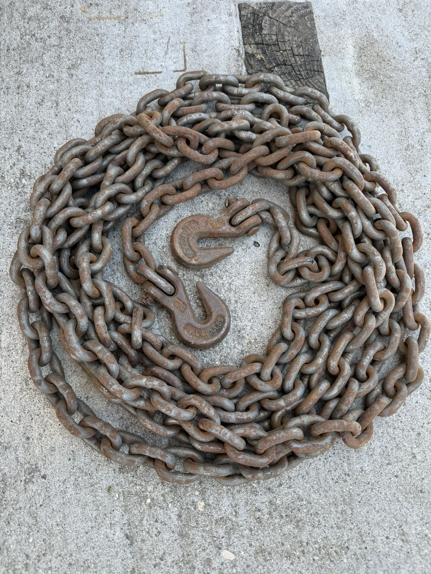 Chain 1 1/2 X 20. Up To 4,700 Lbs