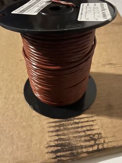 250 ft. 18/6C Brown Solid Bare Copper wire