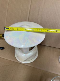 Iridescent Ceramic Oil Warmer Burner