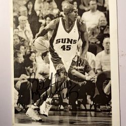 Bo OUTLAW  PHOENIX SUNS  SIGNED PICTURE 