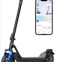NIU Electric Scooter for Adults, Foldable Commuter Scooter  100P Grey - 600W/ 17.4MPH/ 18Mi