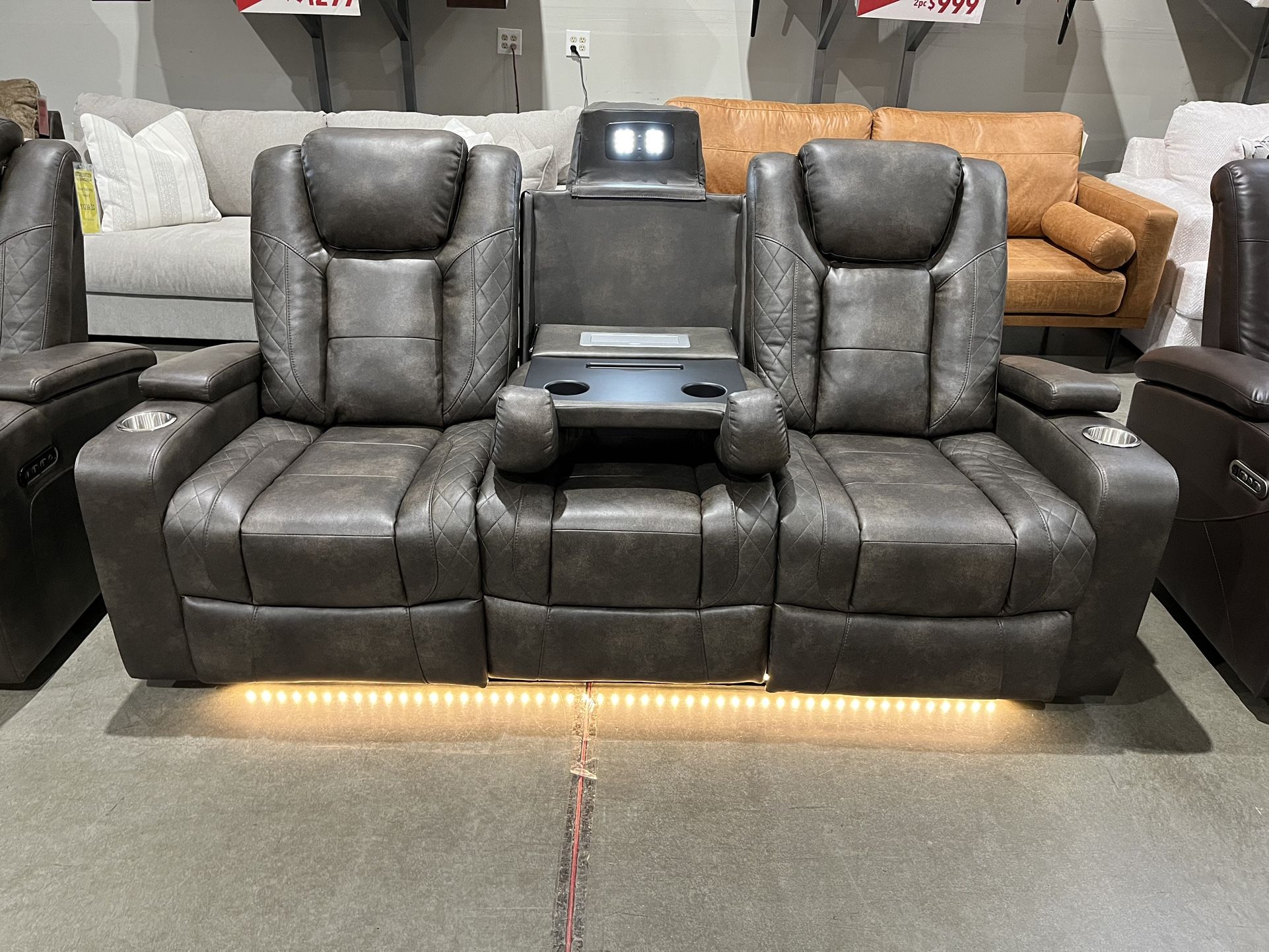 Power Reclining Sofa 