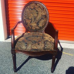 Corner chair complimentary to a nice couch