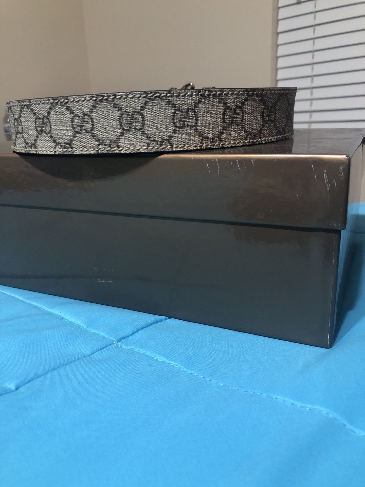 GG supreme/Gucci belt-black (US size 110-44) for Sale in Las Vegas, NV -  OfferUp