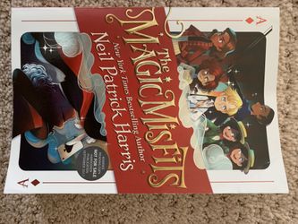 autograph of Neil Patrick Harris in Magical Misfits Advanced Reader Copy