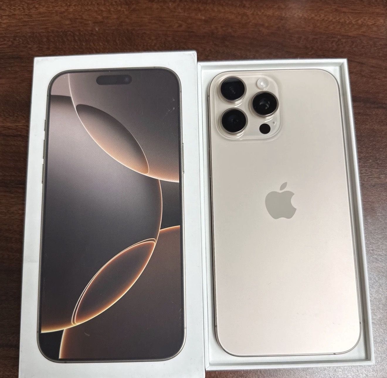 *NEW OPEN BOX* Apple iPhone 16 Pro Max DESERT Titanium 256GB