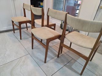 Mid Century Danish Dining Room Chairs