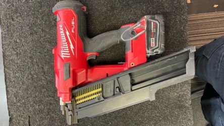 Milwaukee 21 degree framing nailer