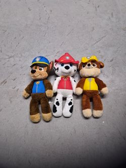 Paw patrol stuffed animals