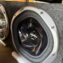 Sub Base Box With The Sony Amplifier!