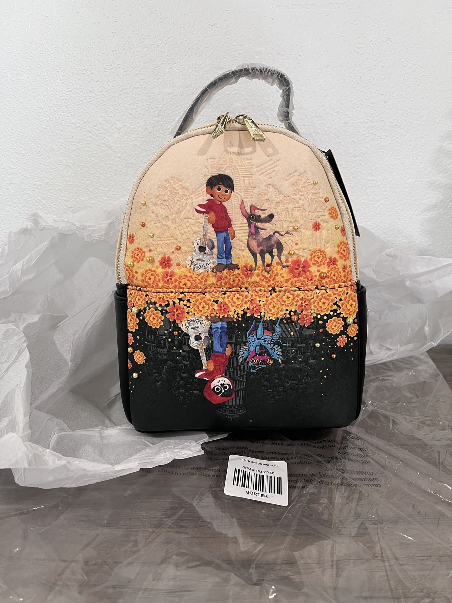 disney pixar coco remember me mini backpack Loungefly Loungefly Disney Pixar Coco Remember