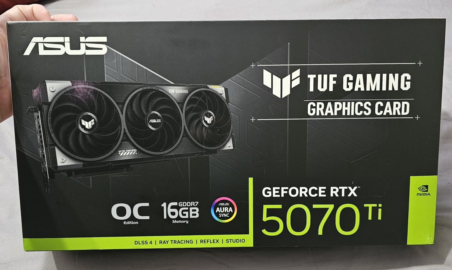 ASUS TUF RTX 5070 Ti Video Card