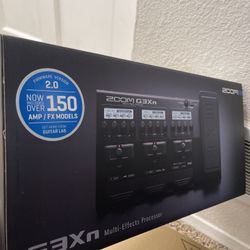 Zoom G3Xn Guitar Affects processor $380 NEW