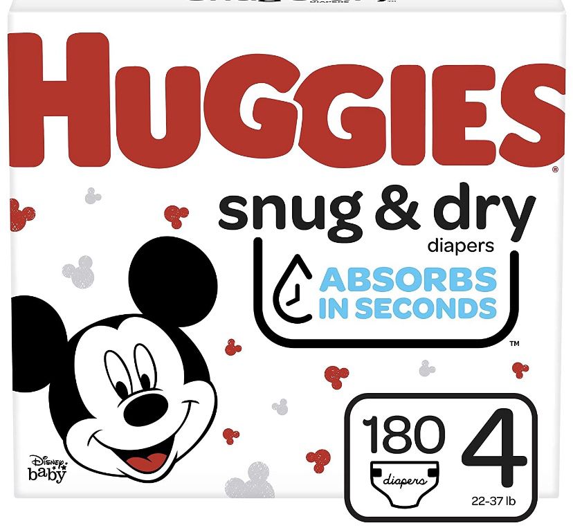 Huggies Snug Dry size 4 diapers-pañales