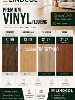 Vinyl flooring waterproof pvc