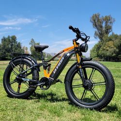 Dual Motor Electric Bike 26x4 2000w