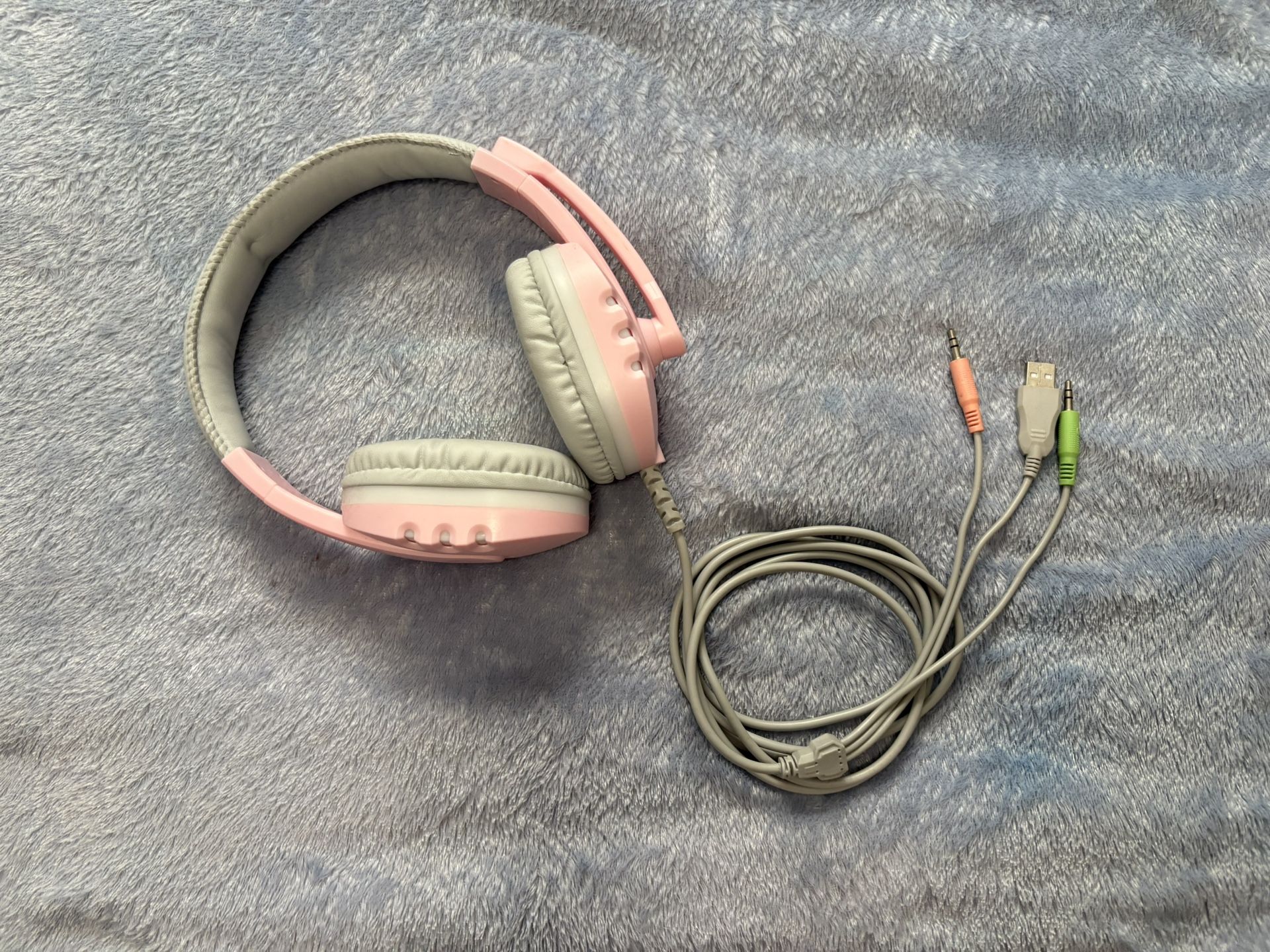 Pink Gaming Headset β Works Perfectly