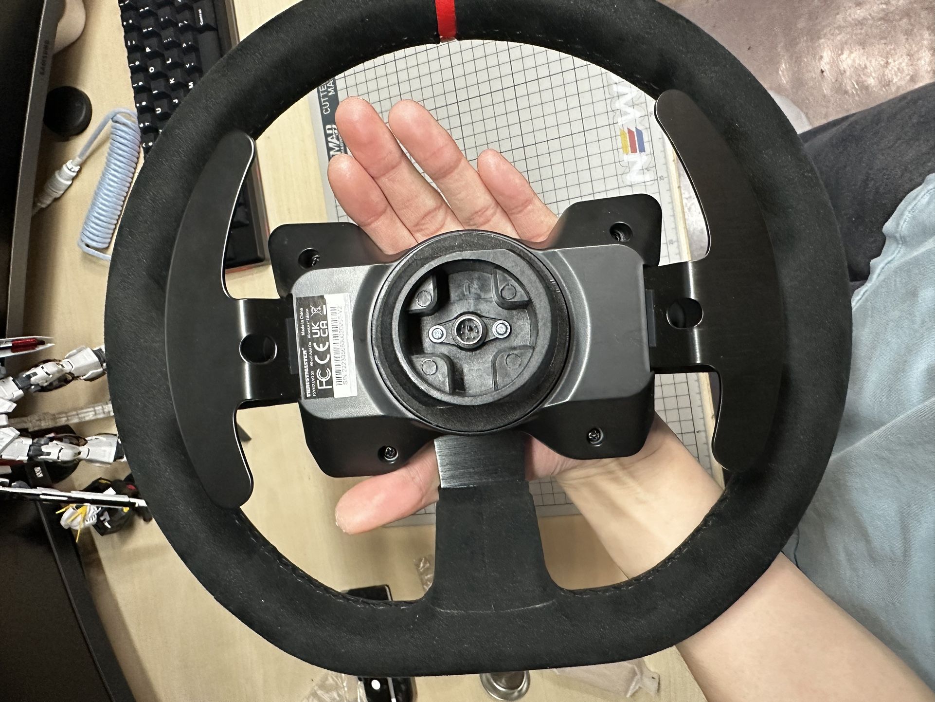 T300 Ferrari Integral Racing Wheel Alcantara Edition Video games