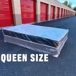 NEW Mattress Queen Size Regular With Box Spring // Offer  🚚