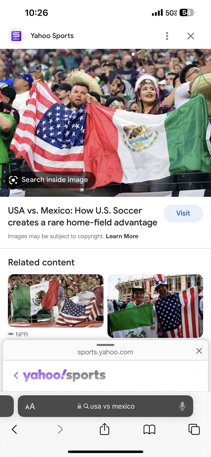 USA vs Mexico Tickets
