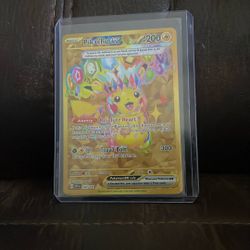 golden Pikachu Surging Sparks 
