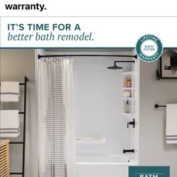 Shower Or Bath Tub Remodel In 1 Day