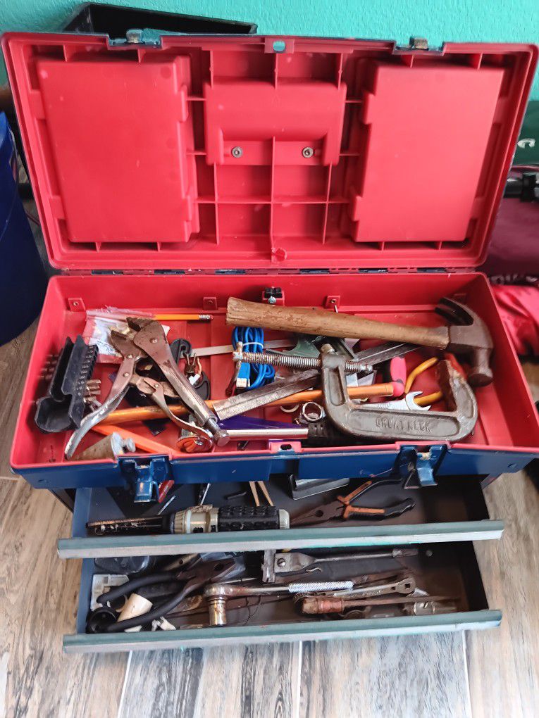 Tool Box With Many Tools
