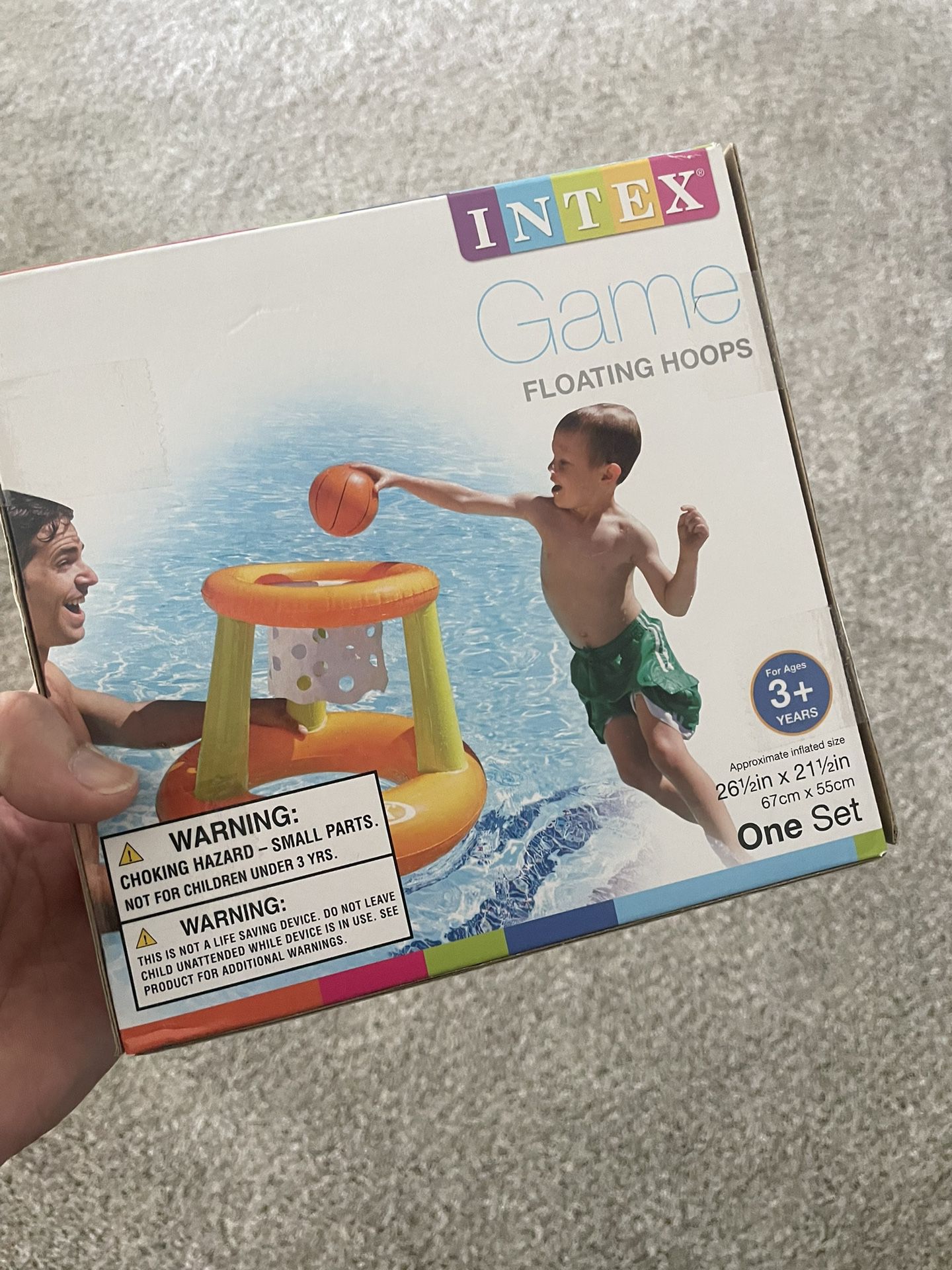 New Indoor Outdoor Inflatable Basketball Hoop Net