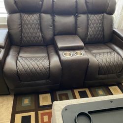 Electric Recliner Loveseat