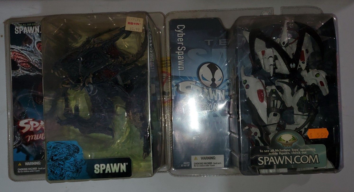 Spawn action figures lot 4