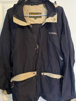Timberland Navy Blue Zip Up Jacket