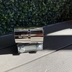 2 Inch Lap Joint Band Clamp for Exhaust Muffler Repair,304 Stainless Steel