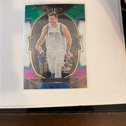 2022 SELECT LUKA DONCIC GREEN/WHITE/PURPLE Holo #51