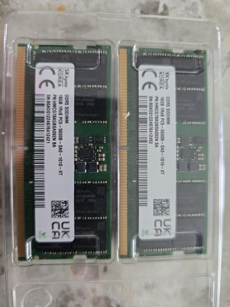 Sodimm Ddr5 Laptop Ram