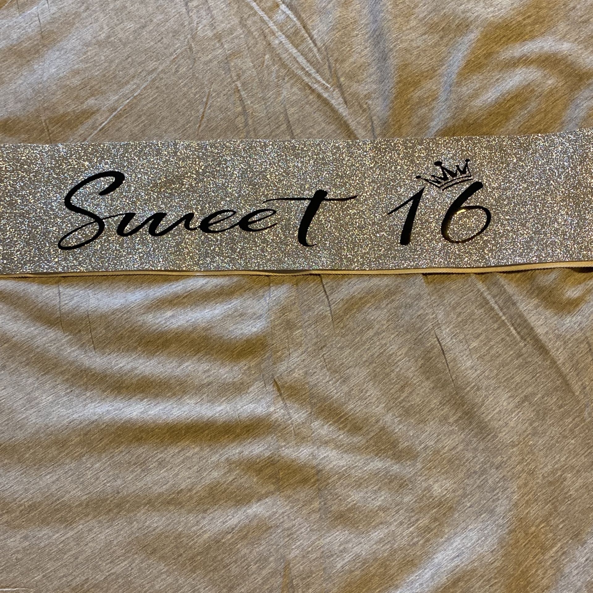 Sweet 16 Birthday Sash