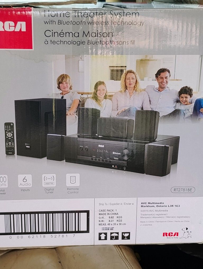 Rca Surround Sound Speaker System