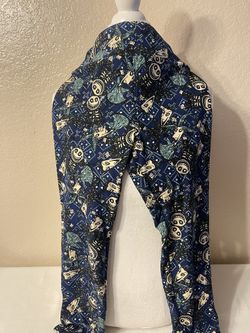 LuLaRoe Disney Nightmare Before Christmas Leggings(Barrel & Lock)
