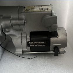 New Starter Part