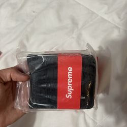 Black Reflective Supreme Wallet