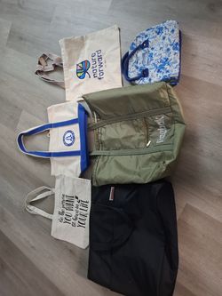 $5- Shopping bags altogether
