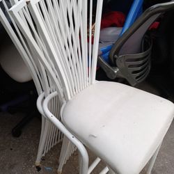 4 White Chairs Unfinished Project
