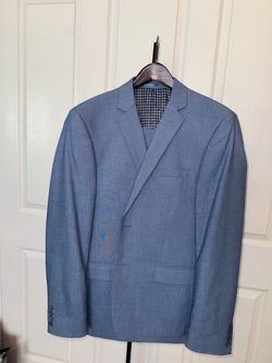 CHAMA Powder Blue Suit  Size: 42R / 36W 32L