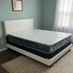 New Queen Size Bed Frame With Mattress And Box Springs Set New Bed Set Queen Size 
