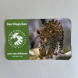 San Diego Zoo Ticket (expires 4/28/26)