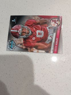 Keon Keeley Bowman Chrome 1st Football Card