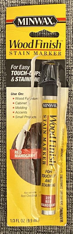 Mini wax Stain Marker Red Mahogany 