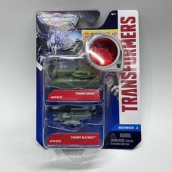 Transformers MICRO MACHINES Series 1 Decepticon BRAWL & BLACKOUT #005 2-Pack New